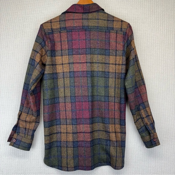 The Oxford Shirt Company Women’s Flannel Plaid Button Up Shirt Sz 10 Vintage EUC - Picture 5 of 8